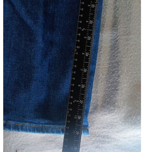 NWT Judy Blue 16W High Waist Straight Jeans Dark Blue Denim Stretch JB88575 - Picture 2 of 7